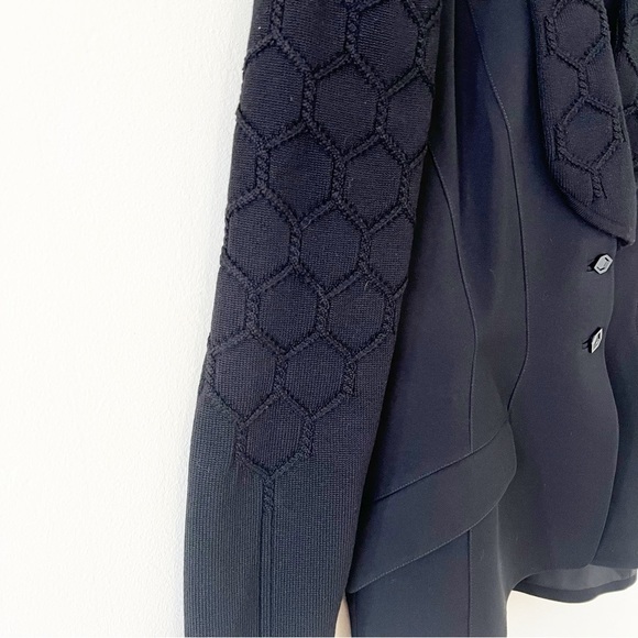 Vintage Thierry Mugler Sweater Blazer - Picture 4 of 8